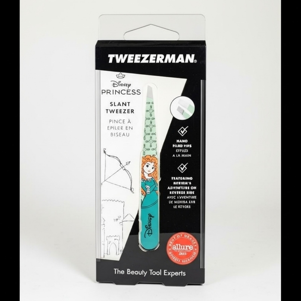 NEW Tweezerman Disney's Merida Full Slant Tweezer